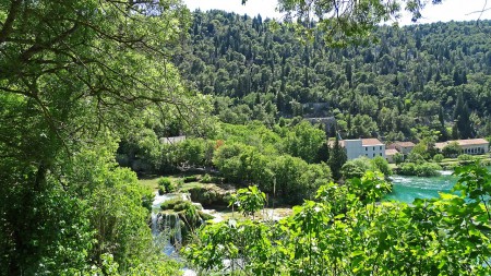 Centrale hydraulique du parc de Krka